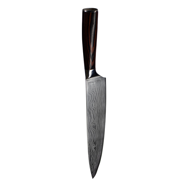 Quality Damascus print - Chef knife