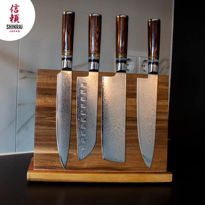 Micarta Jewels Serie - Nakiri Knife