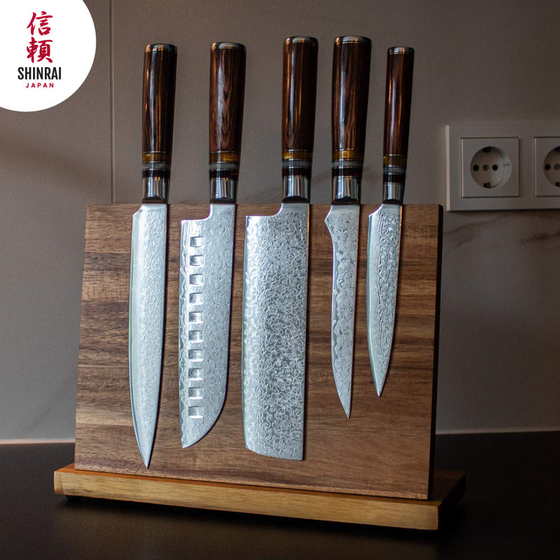 Micarta Jewels Serie - Nakiri Knife