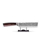 Hammered Stainless Steel Series  - Nakiri knife