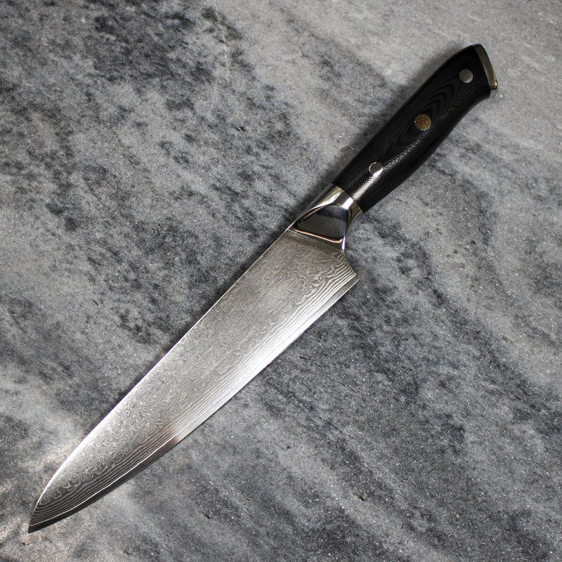 Classic Damascus Black Series - Chef's knife
