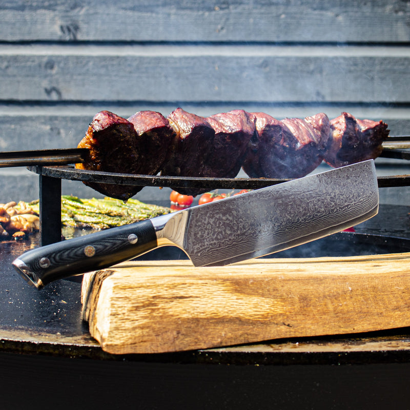 Classic Damascus Black Series - Nakiri knife