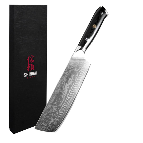 Classic Damascus Black Series - Nakiri knife