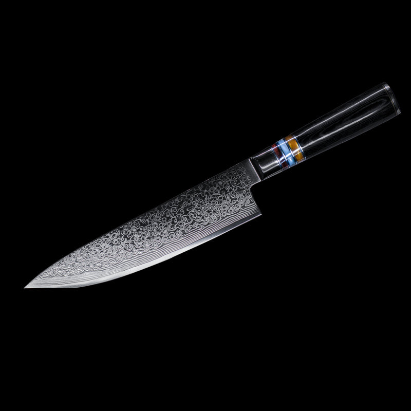 Micarta Jewels Black Serie - Chef's knife
