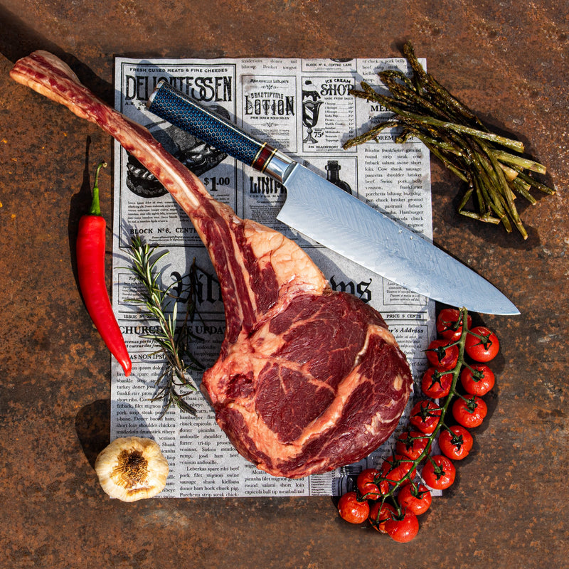 Special Edition - Dragonfire Micarta Jewels - Chef knife 20 cm