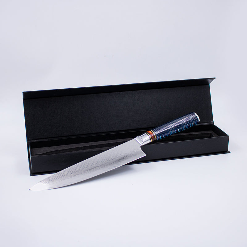 Special Edition - Dragonfire Micarta Jewels - Chef knife