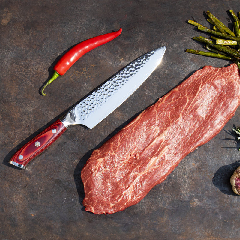 Mahogany Red - Chef's knife 20 cm