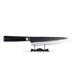Hammered Stainless Steel Black Series - Chef's knife