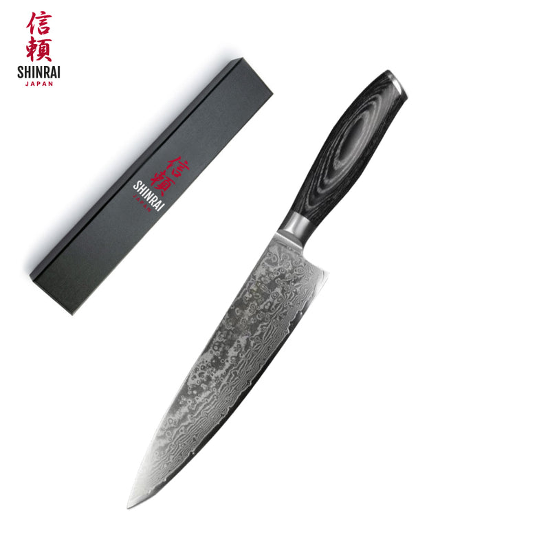 Damascus Pakka Wood Series - 3-piece