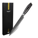 Damascus Pakka Wood - Slicing Knife 20