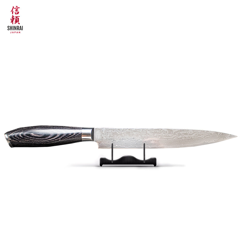 Damascus Pakka Wood Series - 6-piece knife set