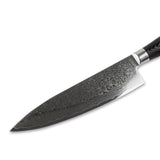 Damast Pakka Wood Series - 6-delige messenset + Acacia houder enkelzijdig Shinrai Japan 